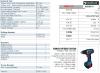מברגה נטענת 12V במזוודה עם 2 סוללות 1.5 אמפר שעה + מטען 60 דקות