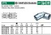 מפתח גביע ה"ר  "3/8- שקע 6 פינות TORX E8
