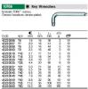 מפתח אלן כוכב "TORX" לבן כרום - TORX  T 45