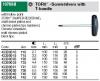 מברג אלן TORX עם חור , ידית "T" ,  מידה TORX  T40