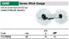 מד הברגות ממ+אינץ 52 עלים לפסיעה 0.25-6.0 MM + אינץ4-62 TPI
